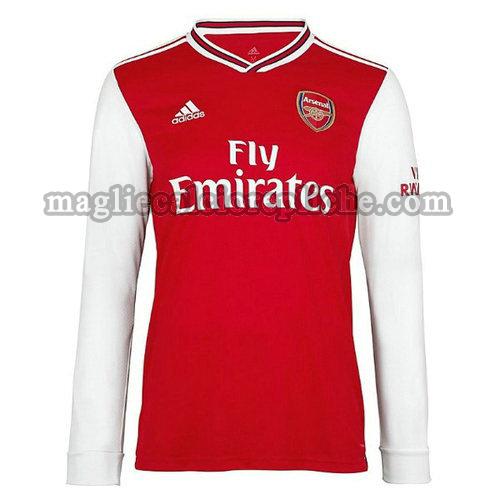 prima maglie calcio arsenal 2019-2020 manica lunga