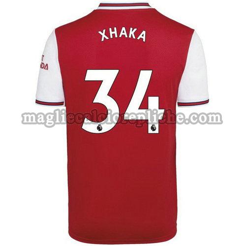 prima maglie calcio arsenal 2019-2020 xhaka 34