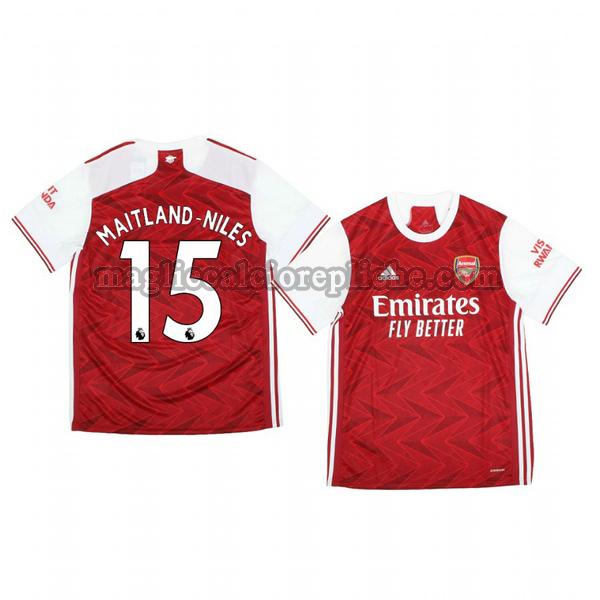 prima maglie calcio arsenal 2020-2021 ainsley maitland niles 15