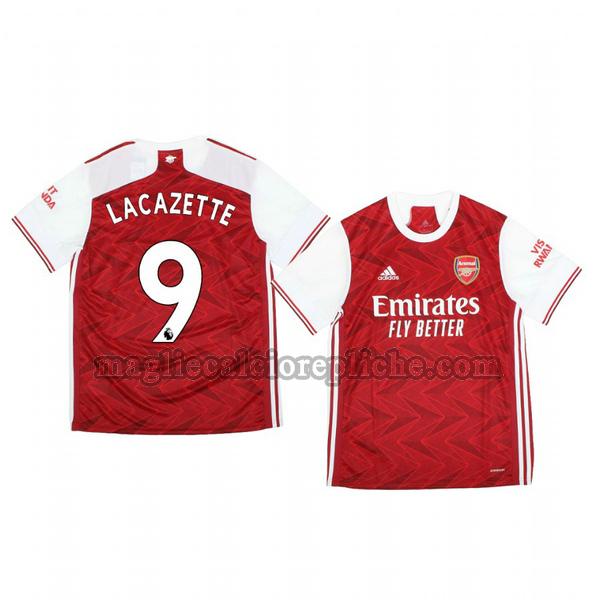 prima maglie calcio arsenal 2020-2021 alexandre lacazette 9