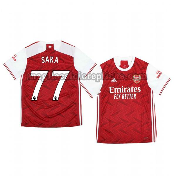 prima maglie calcio arsenal 2020-2021 bukayo saka 77