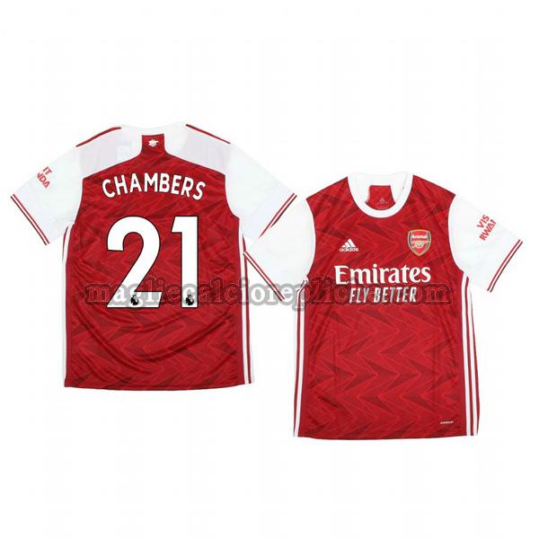 prima maglie calcio arsenal 2020-2021 calum chambers 21