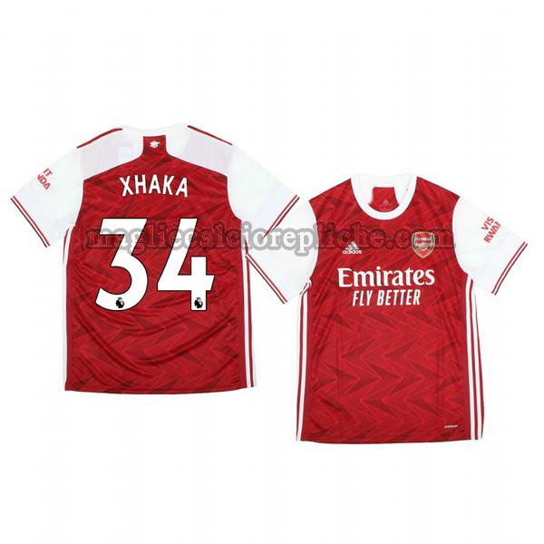 prima maglie calcio arsenal 2020-2021 granit xhaka 34