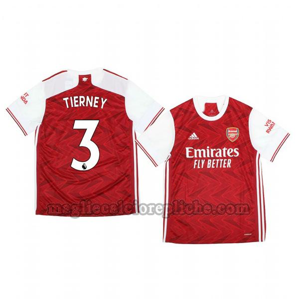 prima maglie calcio arsenal 2020-2021 kieran tierney 3