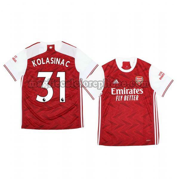 prima maglie calcio arsenal 2020-2021 sead kolasinac 31