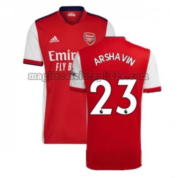 prima maglie calcio arsenal 2021 2022 arshavin 23 rosso