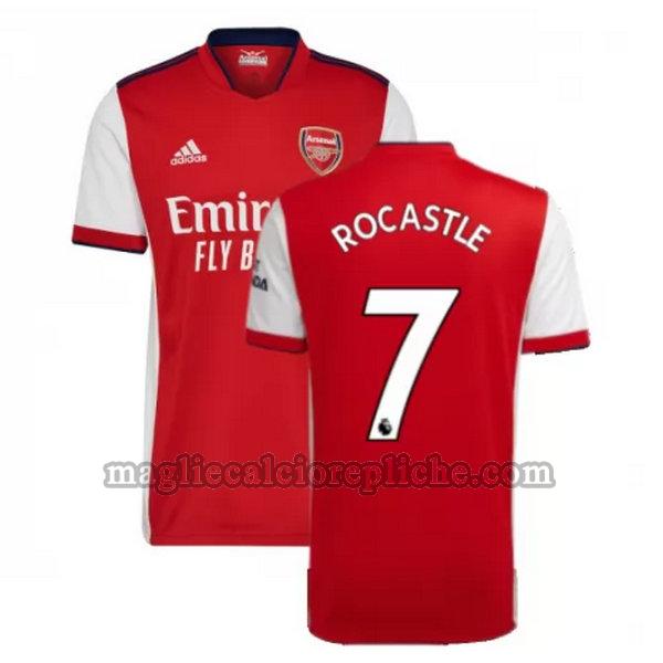 prima maglie calcio arsenal 2021 2022 rocastle 7 rosso