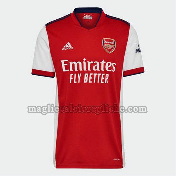 prima maglie calcio arsenal 2021 2022 thailandia rosso