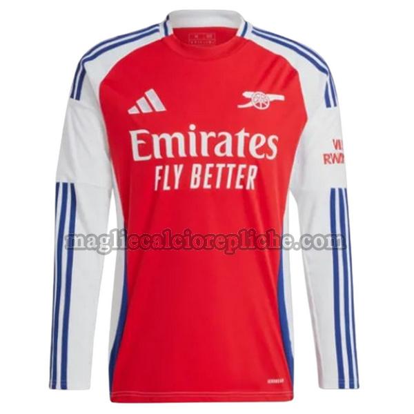 prima maglie calcio arsenal 2024 2025 manica lunga blu