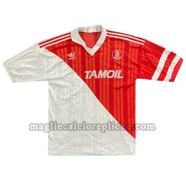 prima maglie calcio as monaco 1992-1994 rosso