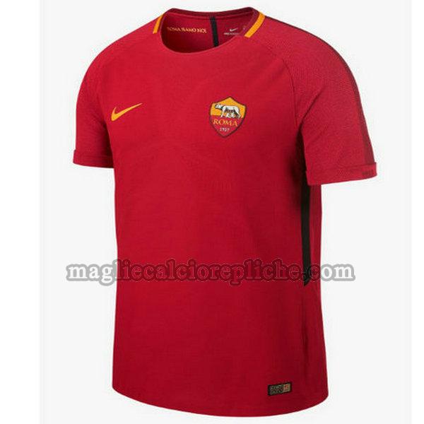 prima maglie calcio as roma 2017-2018 rosso