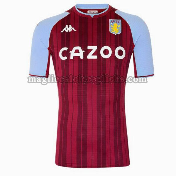 prima maglie calcio aston villa 2021 2022 thailandia rosso