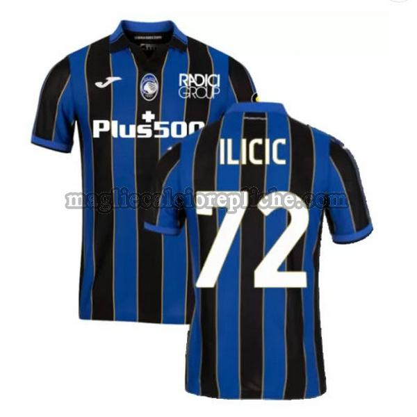 prima maglie calcio atalanta 2021 2022 (ilicic 72 blu nero