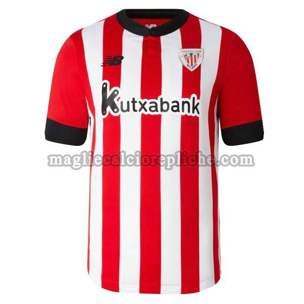 prima maglie calcio athletic bilbao 2022 2023 thailandia rosso bianco