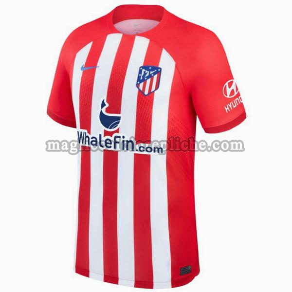 prima maglie calcio atlético madrid 2023 2024 bianco rosso