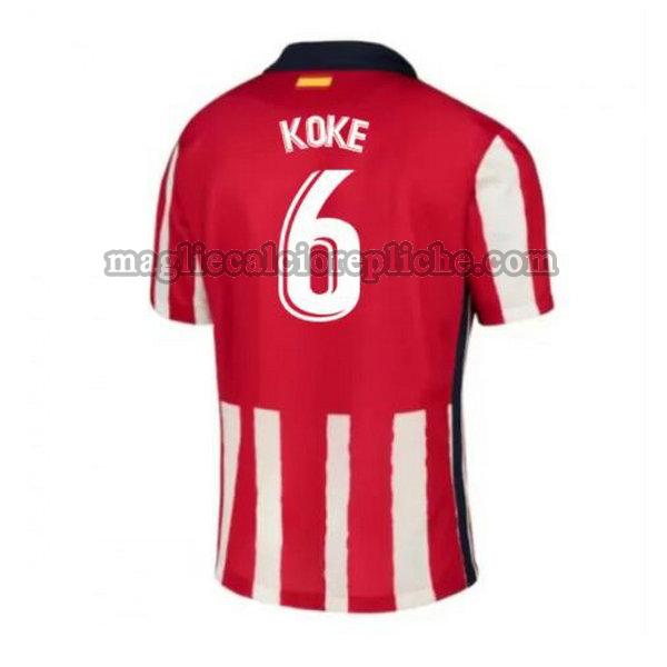 prima maglie calcio atlético madrid 2020-2021 koke 6