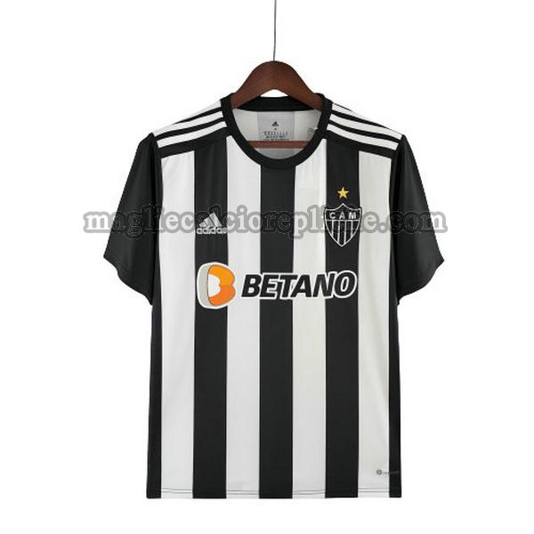 prima maglie calcio atlético mineiro 2022 2023 thailandia nero bianco