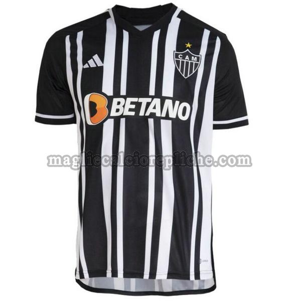 prima maglie calcio atlético mineiro 2023 2024 thailandia nero bianco