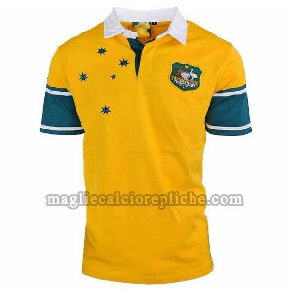 prima maglie calcio australia 1999 giallo