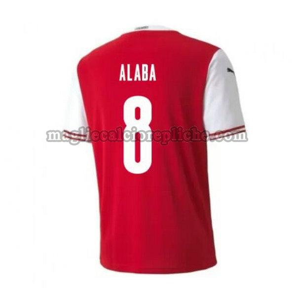 prima maglie calcio austria 2021 alaba 8