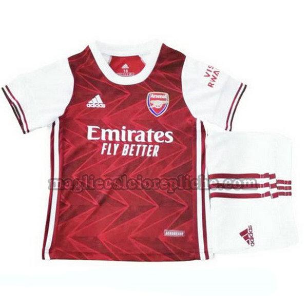 prima maglie calcio bambino arsenal 2020-2021