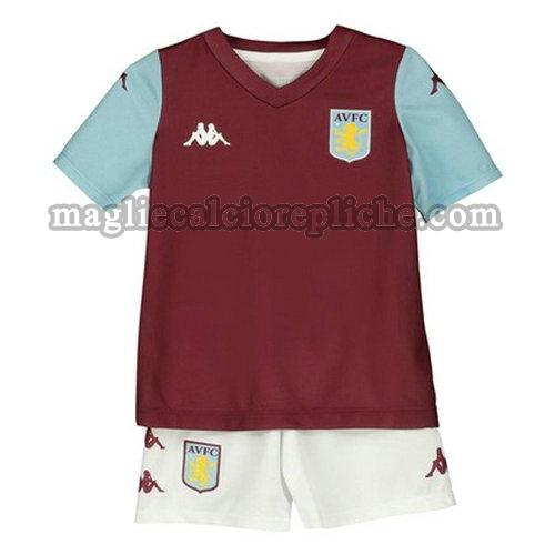 prima maglie calcio bambino aston villa 2019-2020