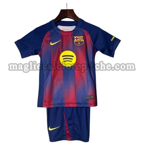 prima maglie calcio bambino barcellona 2025 2026 blu