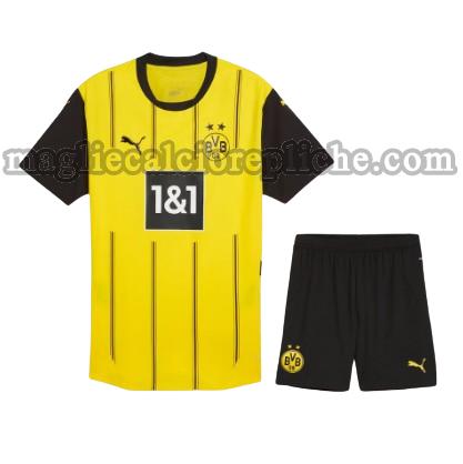 prima maglie calcio bambino borussia dortmund 2024 2025 giallo