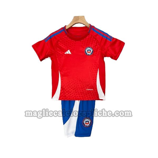 prima maglie calcio bambino cile 2024 rosso