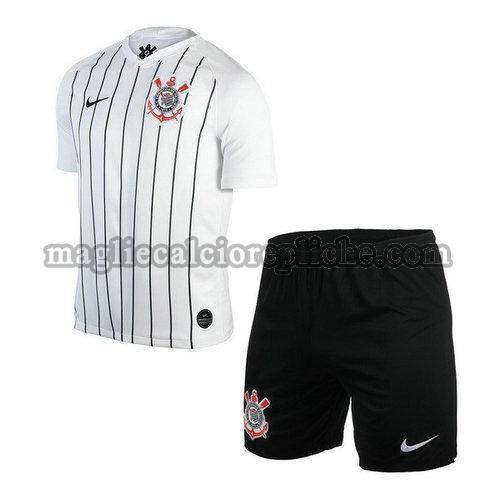 prima maglie calcio bambino corinthians paulista 2019-2020