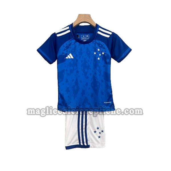 prima maglie calcio bambino cruz azul 2024 2025 blu