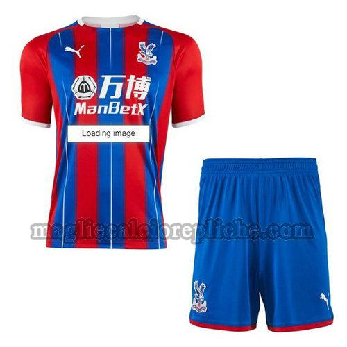 prima maglie calcio bambino crystal palace 2019-2020