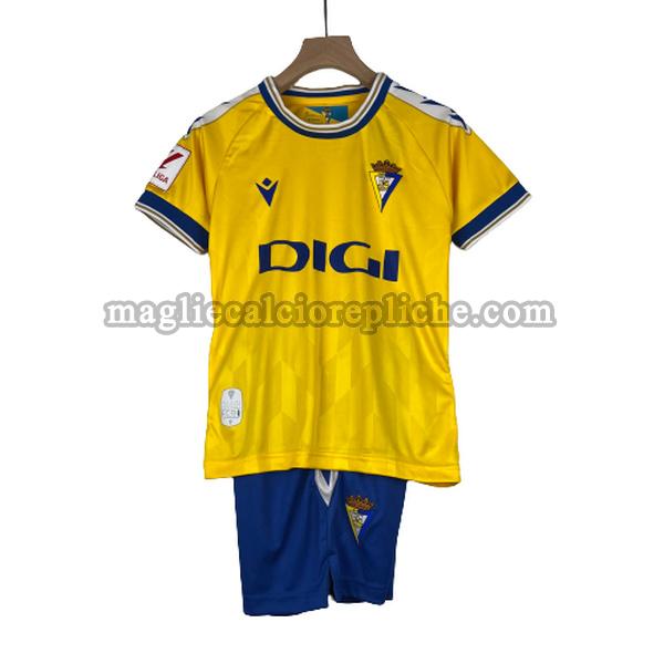 prima maglie calcio bambino cádiz cf 2023 2024 giallo