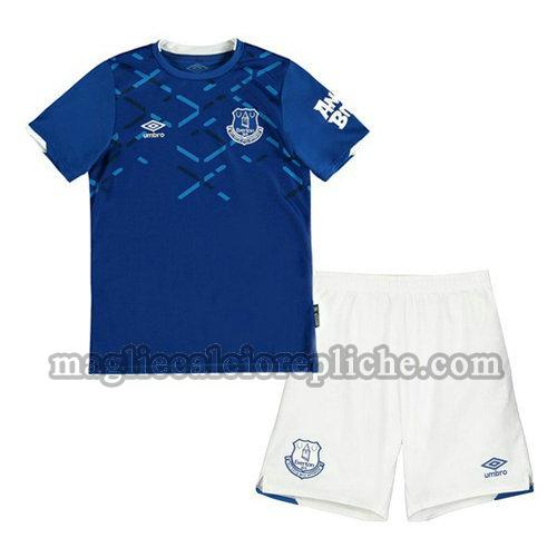 prima maglie calcio bambino everton 2019-2020