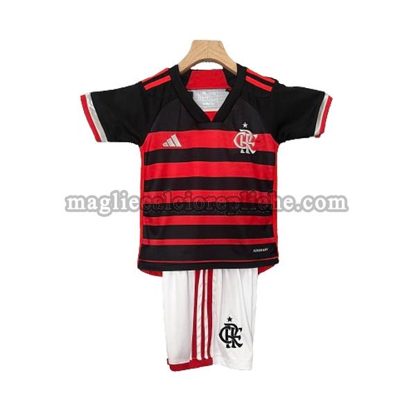 prima maglie calcio bambino flamengo 2024 2025 blu bianco