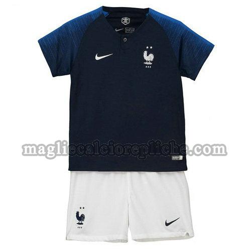 prima maglie calcio bambino francia 2018