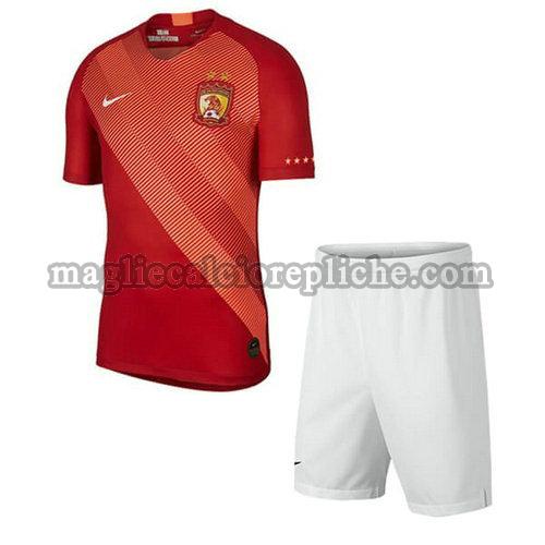 prima maglie calcio bambino gz evergrande 2019-2020