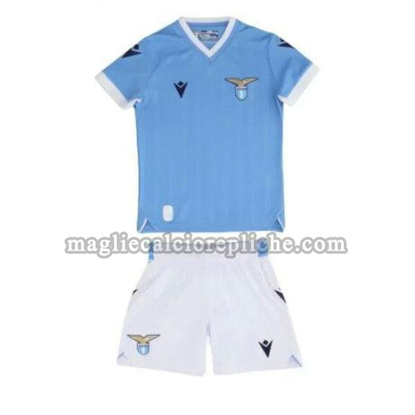 prima maglie calcio bambino lazio 2021 2022 blu