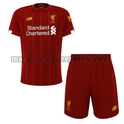 prima maglie calcio bambino liverpool 2019-2020