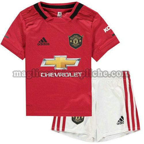 prima maglie calcio bambino manchester united 2019-2020