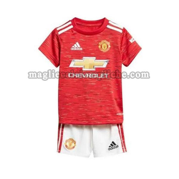 prima maglie calcio bambino manchester united 2020-2021