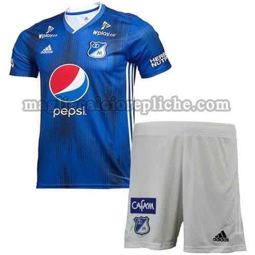 prima maglie calcio bambino millonarios 2019-2020