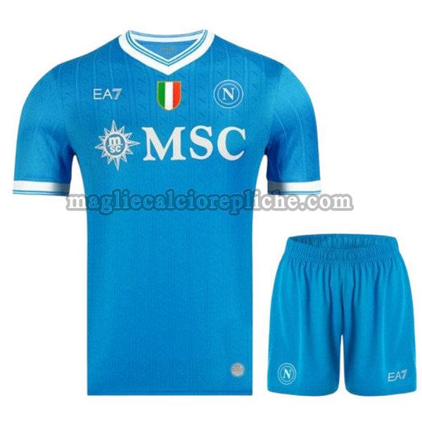 prima maglie calcio bambino napoli 2025 2026 blu