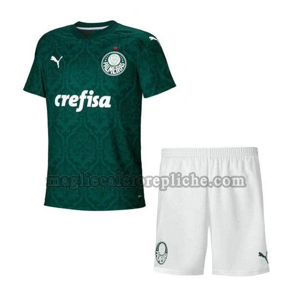 prima maglie calcio bambino palmeiras 2021 2022 verde