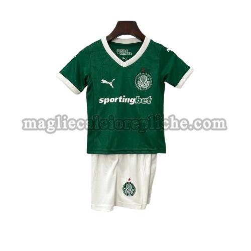 prima maglie calcio bambino palmeiras 2025 verde