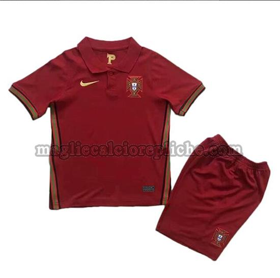 prima maglie calcio bambino portogallo 2020-2021