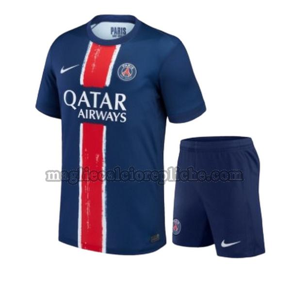 prima maglie calcio bambino psg 2024 2025 blu