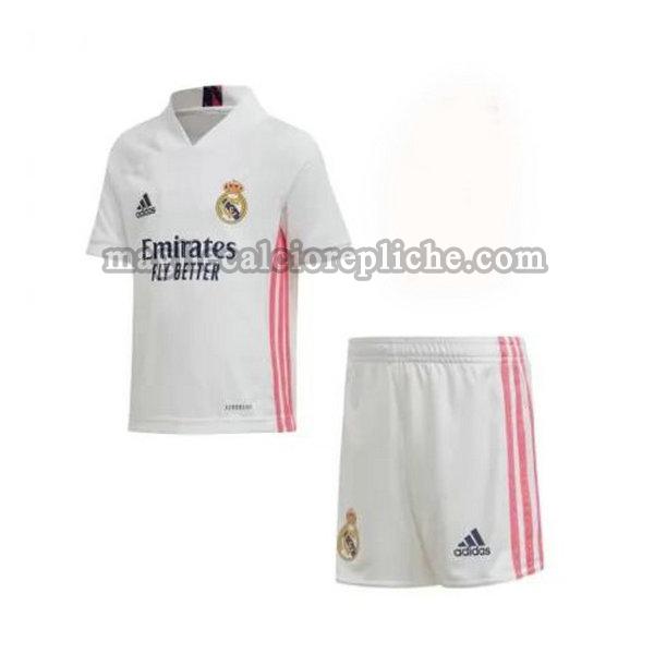 prima maglie calcio bambino real madrid 2020-2021