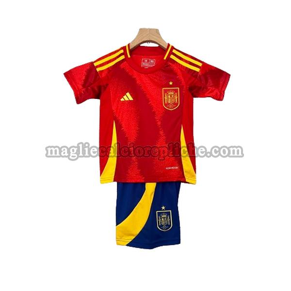 prima maglie calcio bambino spagna 2024 rosso