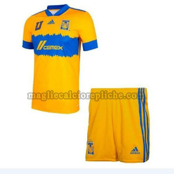 prima maglie calcio bambino tigres uanl 2021 2022 giallo